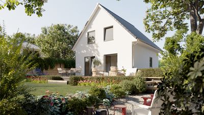 Fußbodenheizung ist dabei: neues Haus mit großem Grundstück bei Kloster Zinna