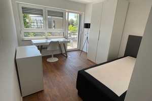 Möbliertes  Studenten Apartment mit Balkon zentral und modern – Friedberger Str. 5, 86161 Augsburg – Vorschaubild 1