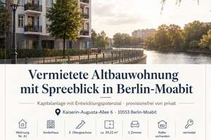 Vermietete Altbauwohnung in Berlin-Moabit mit Spreeblick – Kaiserin-Augusta-Allee 6, 10553 Moabit, Berlin – Vorschaubild 5