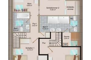 2 Wohneinheiten, Sauna, komplett möbliert & sofort nutzbar – Die vollständige Adresse der Immobilie erhältst du vom Anbieter., 26579 Baltrum – Vorschaubild 44