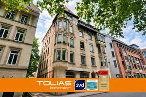 Stuck & Stadtgeflüster: 5-Zimmer-Altbauwohnung mit Balkon im Heusteigviertel – Die vollständige Adresse der Immobilie erhältst du vom Anbieter., 70180 Lehen, Stuttgart – Vorschaubild 1