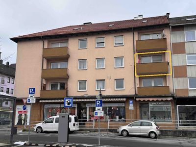 Stadtlage: gepflegte Eigentumswohnung mit 3 Zimmer, Küche, Bad, Balkon, Garage