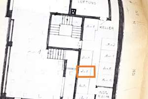 1-Zi.-Wohnung mit Balkon, unvermietet, unrenoviert, nahe Schloss Karlsruhe – Kronenstraße 5, 76133 Innenstadt-Ost, Karlsruhe – Vorschaubild 11