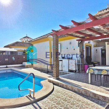 FANTÁSTISCHE VILLA MIT POOL IM COUNTRY CLUB, MAZARRÓN REF 1762