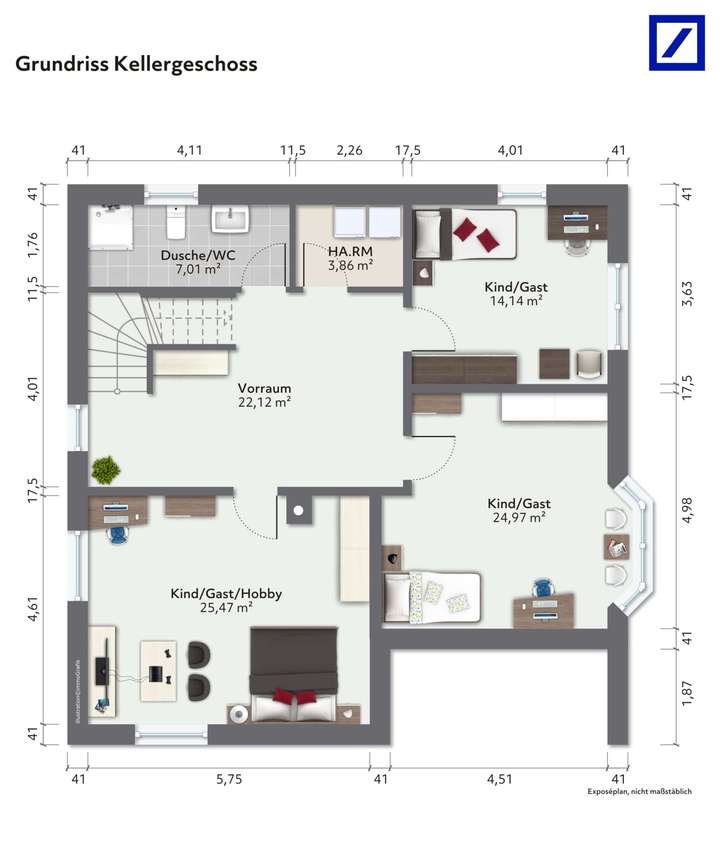 Grundriss Kellergeschoss