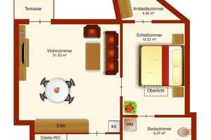 Neuwertige Zwei-Zimmer-Erdgeschosswohnung in Arsten – Die vollständige Adresse der Immobilie erhältst du vom Anbieter., 28279 Arsten, Bremen – Vorschaubild 9