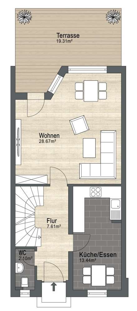 Grundriss Erdgeschoss