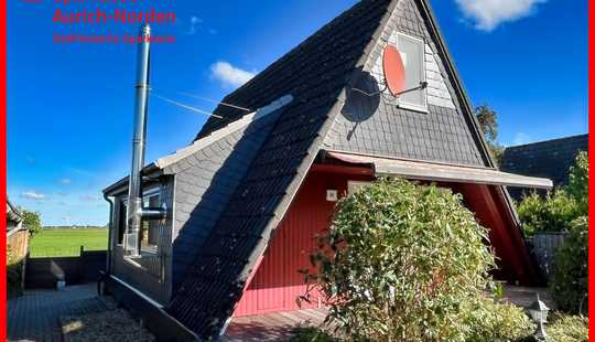 Bild von Gemütliches und sehr gepflegtes Nurdach-Ferienhaus in toller Lage am "Großen Meer"!