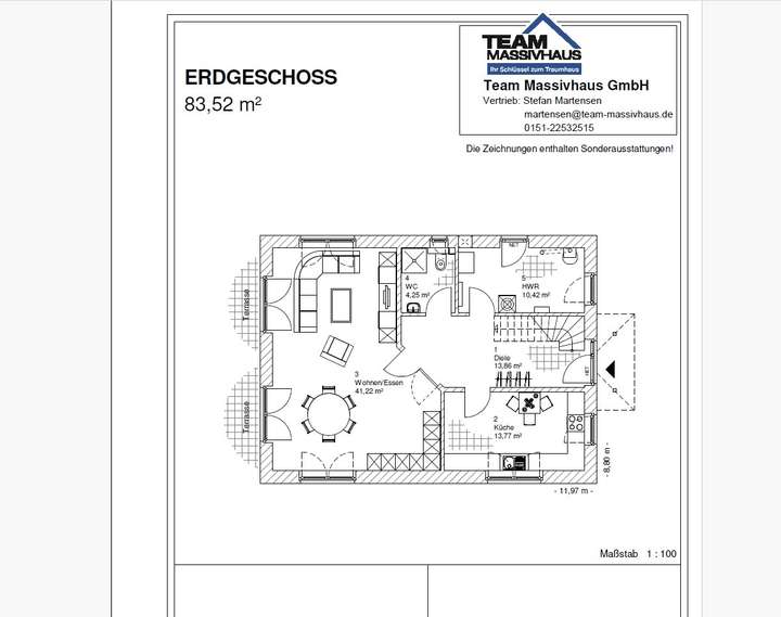 Grundrissbeispiel EG