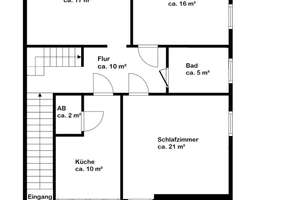 Lehesterdeich /  Stilvolle 4-Zimmer-Maisonette-Wohnung mit Loggia in ruhiger Lage – Die vollständige Adresse der Immobilie erhältst du vom Anbieter., 28355 Oberneuland, Bremen – Vorschaubild 15