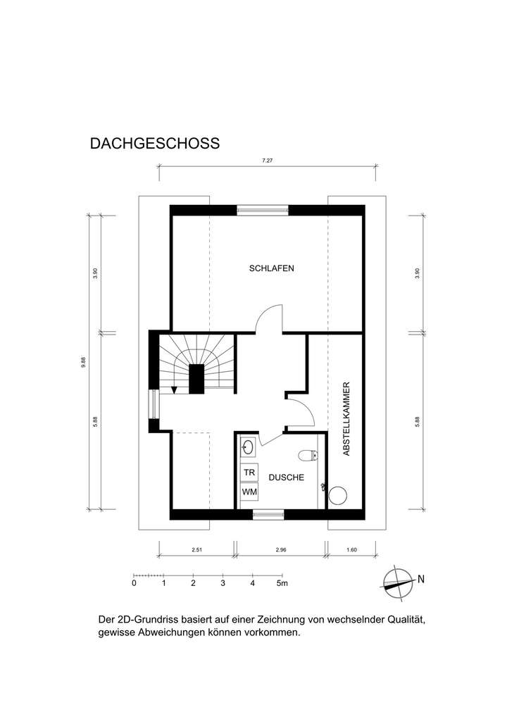 Grundriss DG 2D