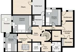 Bungalow mit Potential zur persönlichen Veredelung durch aktuelle Preisanpassung- Wunderschöner G... – Zedernstraße 37, 64653 Lorsch – Vorschaubild 24