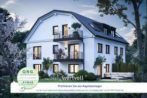 NEUBAU-2-Zimmer-OG-Wohnung mit Balkon in stadtnaher Lage