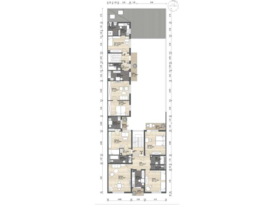 1.OG, Grundriss