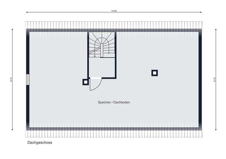 Grundriss Dachgeschoss