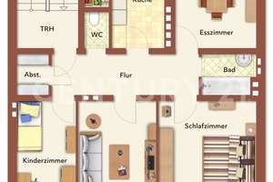 Frisch sanierte 4-Zimmer-Wohnung mit Balkon im beliebten Dortmunder Kaiserviertel – Die vollständige Adresse der Immobilie erhältst du vom Anbieter., 44135 Kaiserbrunnen, Dortmund – Vorschaubild 10