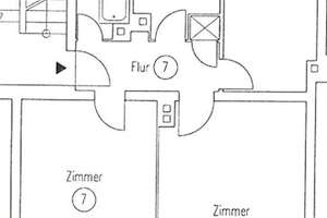 3-Zimmer-Wohnung mit Tageslichtbad ab sofort bezugsfrei – 64285 Mitte, Darmstadt – Vorschaubild 3
