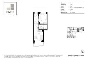 Helles 2-Zimmer-Apartment mit Balkon & Einbauküche in Erlangen – Paul-Gossen-Straße 117a, 91052 Rathenau, Erlangen – Vorschaubild 12
