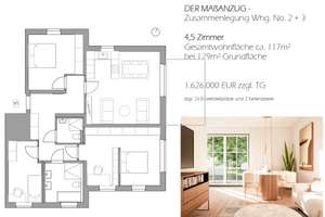 Flexible 4 Zimmer Wohnung - Entscheiden Sie mit – Die vollständige Adresse der Immobilie erhältst du vom Anbieter., 81547 Neuharlaching, München – Vorschaubild 3