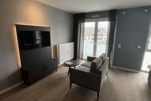 mio Suite Apartment: Vollmöbliertes 1-Zimmer-Apartment mit Designerküche, WLAN – Himmelgeister Straße 66a, 40225 Bilk, Düsseldorf – Vorschaubild 4