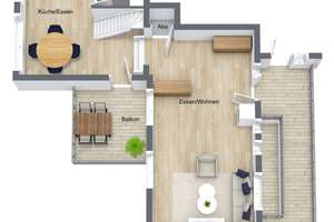 Loft Feeling im Herzen von Malsch – Die vollständige Adresse der Immobilie erhältst du vom Anbieter., 69254 Malsch – Vorschaubild 16