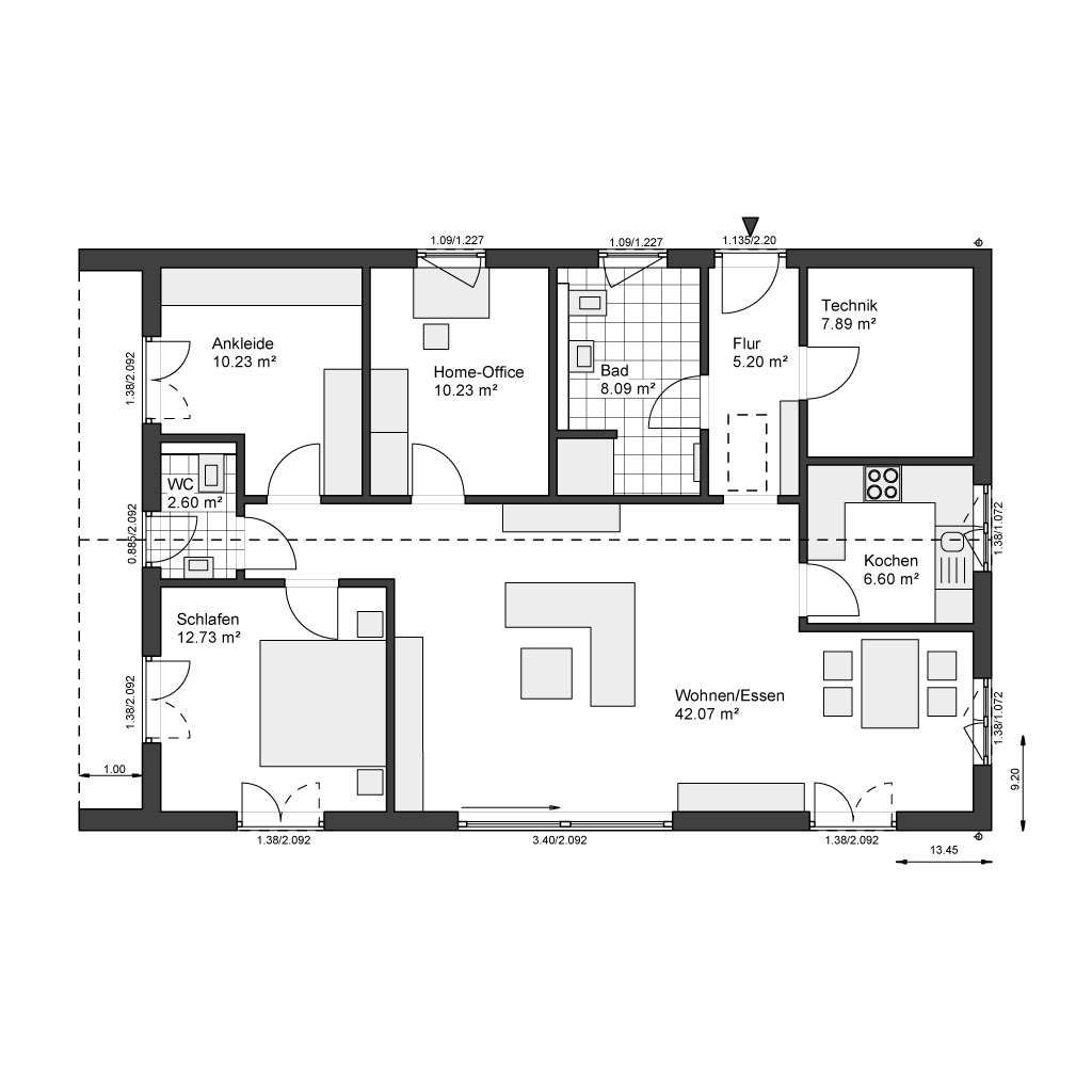 Immobilie in Katzenelnbogen - Sorgenfrei ins Eigenheim: Schlüsselfertiger Bungalow in höchster Qualität. - Bild 2