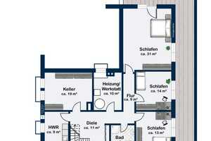 Idyllische Waldrandlage: Bungalow mit großer Doppelgarage auf großem Grundstück mit viel Platz – Hochtaunuskreis – Vorschaubild 20