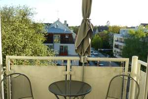 Helle 3,5-Zi.-Altbauwohnung mit Balkon, Kaminofen & unverbaubarem Weitblick in Sendling – Holsteiner Str. -, 81377 Am Waldfriedhof, München – Vorschaubild 26