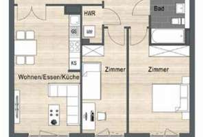Helle 3-Zimmer-Wohnung mit Balkon in Berlin-Schöneberg – In den Alboingärten 15, 12103 Schöneberg, Berlin – Vorschaubild 20