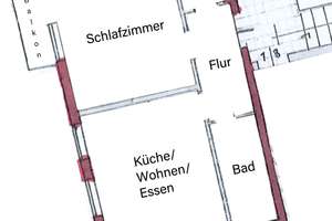 Modern möblierte 2-Zimmer-Whg. mit Südbalkon zur Brudermühlstraße – Brudermühlstraße 34c, 81371 Sendlinger Feld, München – Vorschaubild 8