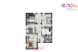 Altbau-Charme mit Gartenanteil – Großzügige 4-Zimmer DG-Wohnung in ruhiger Lage von Wolfenbüttel – Die vollständige Adresse der Immobilie erhältst du vom Anbieter., 38302 Wolfenbüttel – Vorschaubild 18