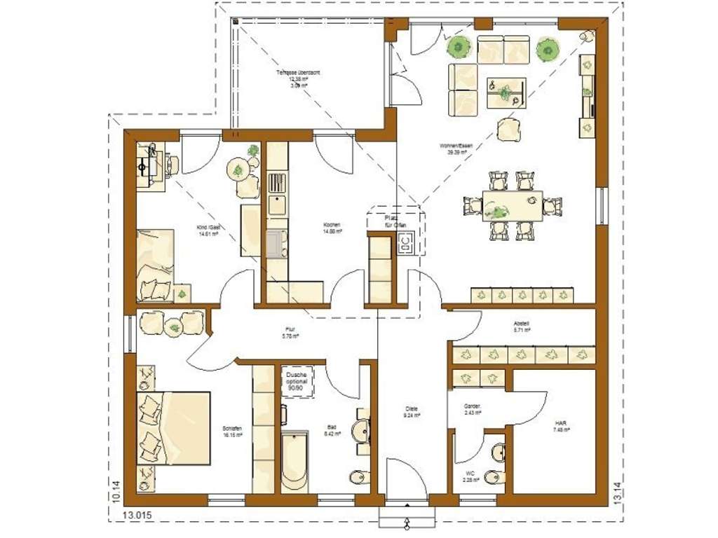 Immobilie in Osterburken - Wie wäre es mit Toskana-Flair? Ihr neues Zuhause im KfW/KFN-Haus! - Bild 2