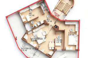 3-Zimmer-Dachgeschosswohnung mit Penthouse-Charakter, Dachterrasse und TG-Stellplatz in München – Die vollständige Adresse der Immobilie erhältst du vom Anbieter., 80999 Untermenzing, München – Vorschaubild 16