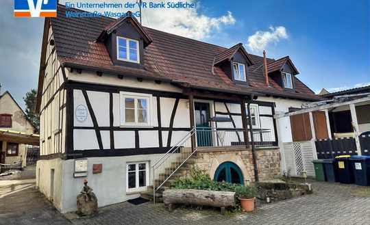 Stilvolles Fachwerkanwesen mit großem Garten vor den Toren von Landau
