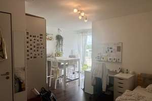 Untervermietung möblierte 1-Zimmer-Wohnung Neu-Ulm Nähe HNU – Clara-Barton-Straße 7, 89231 Neu-Ulm – Vorschaubild 2