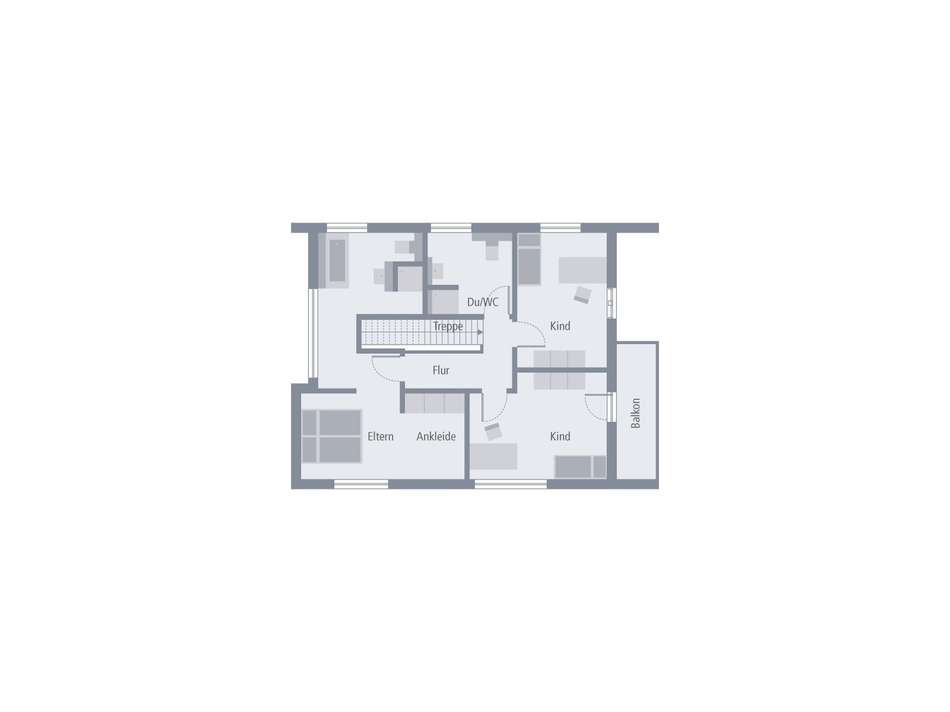 Grundriss Dachgeschoss