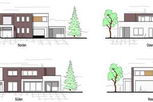 Moderne Stadtvilla mit KFW 40+ Standard in bester Wohnlage von Löningen – Cloppenburg (Kreis) – Vorschaubild 6