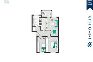 ++ 1964,00 EUR / m² in Gohlis - Vermietete 3-Zimmer-Wohnung ++ – Die vollständige Adresse der Immobilie erhältst du vom Anbieter., 4157 Gohlis-Mitte, Leipzig – Vorschaubild 7
