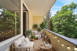 Klassische 2-Zi.-Whg. in Schwabing mit Balkon, Aufzug und bereit zur Modernisierung – Die vollständige Adresse der Immobilie erhältst du vom Anbieter., 80796 Neuschwabing, München – Vorschaubild 3