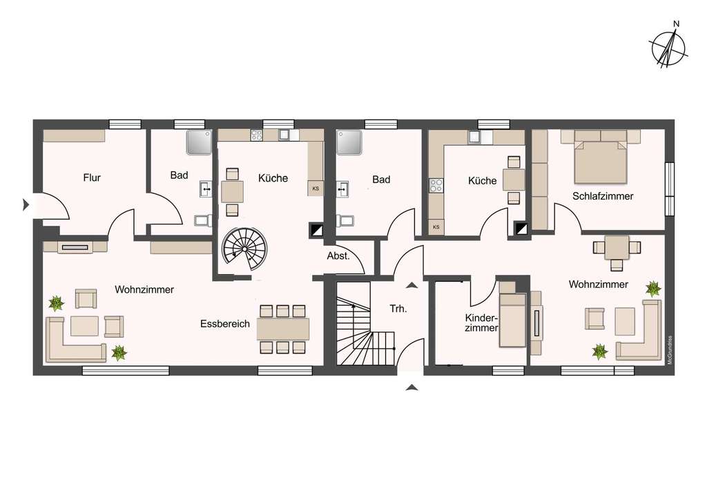 Immobilie in Lossatal - Sofort einziehen und wohlfühlen - Platz für die ganze Familie - Mehrgenerationen möglich - Bild 1