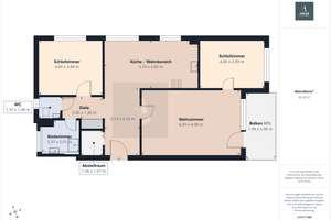 Modernisierte 3,5-ZIMMER-STADTWOHNUNG MIT SÜDBALKON UND BLICK INS GRÜNE - sofort frei – Die vollständige Adresse der Immobilie erhältst du vom Anbieter., 74072 Heilbronn, Heilbronn – Vorschaubild 8