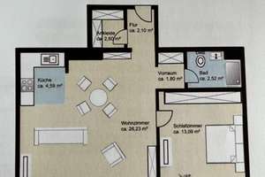 Super Wohnung für Studenten in UNI Nähe mit Einbauküche !!! – Reichenhainer Straße 43, 9126 Bernsdorf, Chemnitz – Vorschaubild 5
