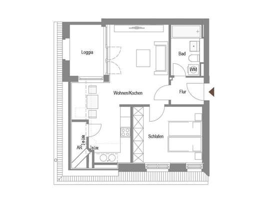 Grundriss WHG 08