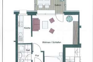 Ideal für Singles: Apartment mit Einbauküche und Balkon in Essen-Bredeney