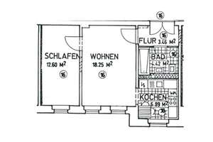Bequem mit dem Aufzug ins 3.OG - Tageslichtbad mit Wanne und Dusche – Casparistraße 1, 9126 Lutherviertel, Chemnitz – Vorschaubild 3