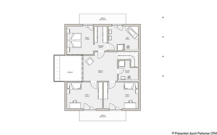 Grundriss Dachgeschoss