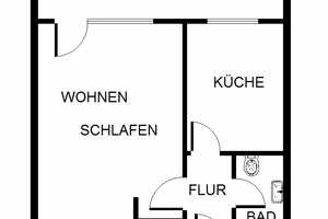 Reinkommen und Wohlfühlen: saniertes 1-Zi.-Appartment mit Balkon und Aufzug, sofort anmietbar! – Brüder-Grimm-Ring 10, 23560 Lübeck – Vorschaubild 8