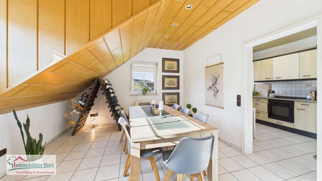 Immobilie in Merzkirchen - SAARBURG: 86 M² WOHNUNG, 2 SZ, GÄSTE-WC IN GUTER LAGE! - Bild 2