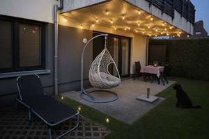 Neuwertige 3-Zimmer-Wohnung mit Garten und Einbauküche
