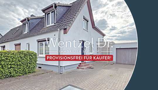 Bild von PROVISIONFREI für Käufer - Attraktive Doppelhaushälfte mit grünem Garten in ruhiger Lage